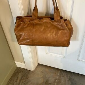 Brown Leather Satchel